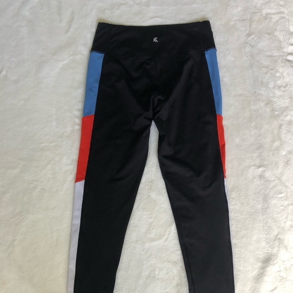 Colour Block Yoga/Workout Leggings - Picture 3 of 3